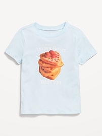 Image number 1 showing, Short-Sleeve Graphic T-Shirt for Toddler Girls