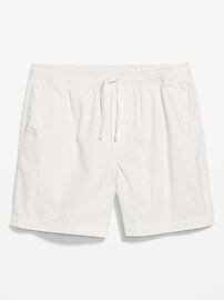 Image number 1 showing, Twill Jogger Shorts -- 5-inch inseam