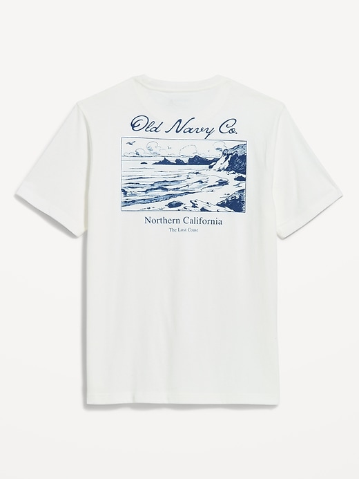 L'image numéro 3 présente T-shirt à logo imprimé