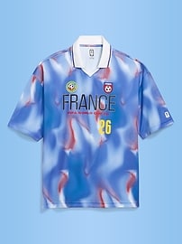 Image number 1 showing, FIFA World Cup 26™ France Lifestyle Collared Jersey T-Shirt for Men