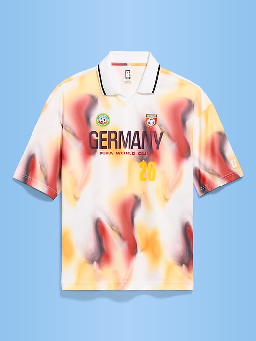 Image number 1 showing, FIFA World Cup 26™ Germany Lifestyle Collared Jersey T-Shirt for Men