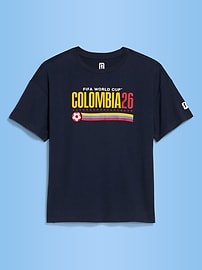 Image number 1 showing, FIFA World Cup 26™ Colombia Vintage Crew-Neck T-Shirt for Women