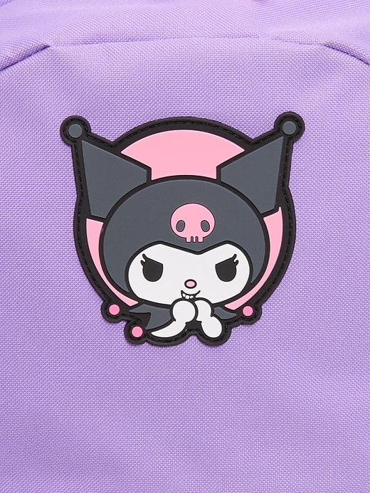 Image number 2 showing, Kuromi™ Canvas Backpack for Girls