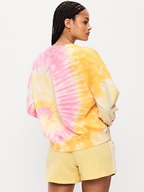 Image number 2 showing, Oversized Crew-Neck Sweatshirt