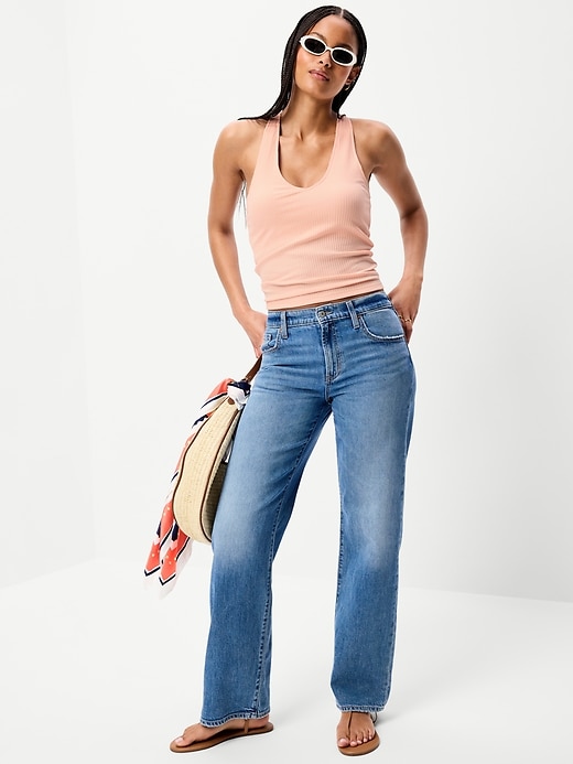 L'image numéro 3 présente Haut bain de soleil côtelé noué au dos