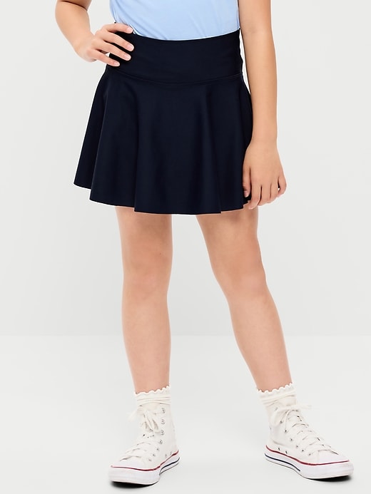 L'image numéro 1 présente Jupe-short à taille haute PowerSoft pour fille