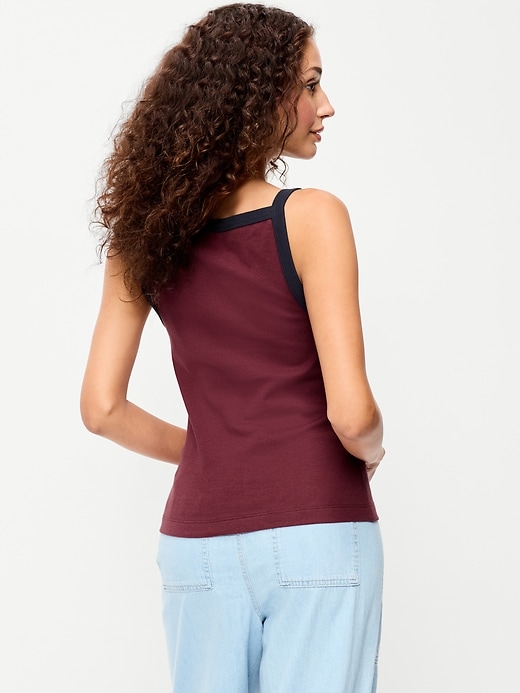 Image number 2 showing, Snug Apron-Neck Tank Top