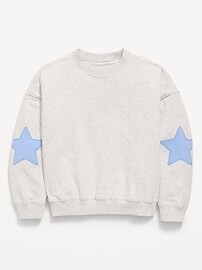 Image number 1 showing, Favorite Fleece Oversized Tunic Sweatshirt for Girls