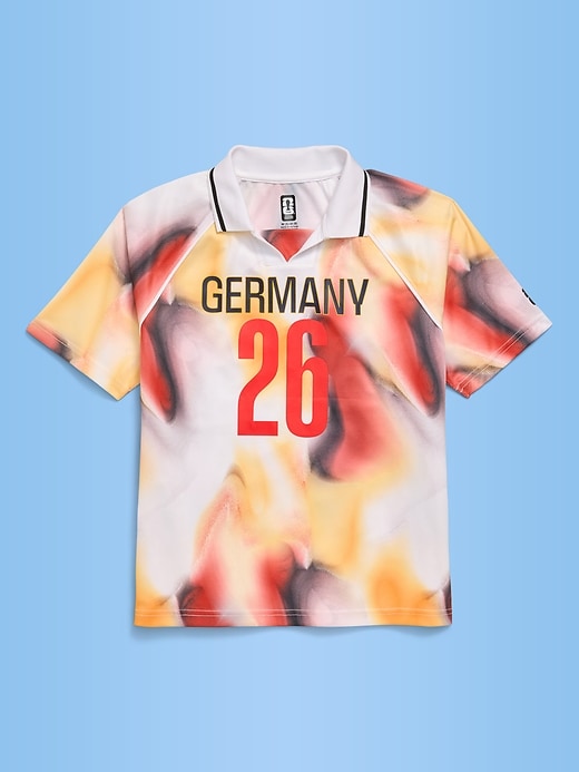 Image number 1 showing, FIFA World Cup 26™ Germany Lifestyle Collared Jersey T-Shirt for Kids