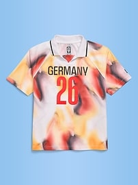 Image number 1 showing, FIFA World Cup 26™ Germany Lifestyle Collared Jersey T-Shirt for Kids