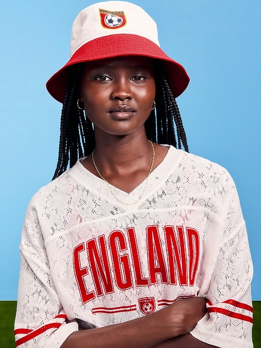 L'image numéro 1 présente Chapeau cloche de la Coupe du monde de la FIFA 26™, Angleterre pour adulte