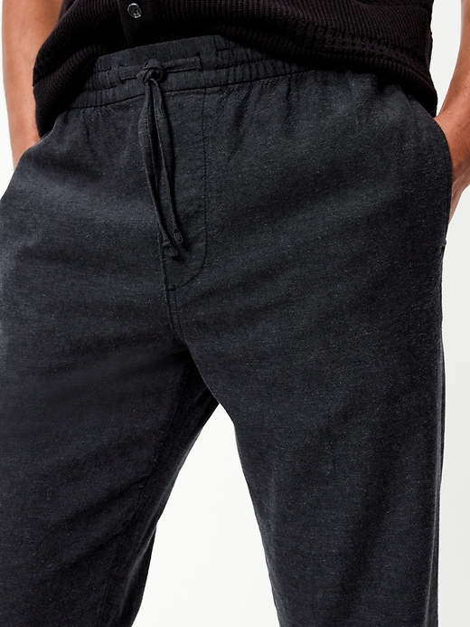 Image number 4 showing, 90's Straight-Fit Linen-Blend Pants