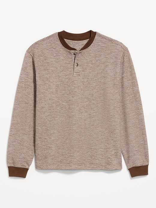 Image number 4 showing, Fleece Henley T-Shirt
