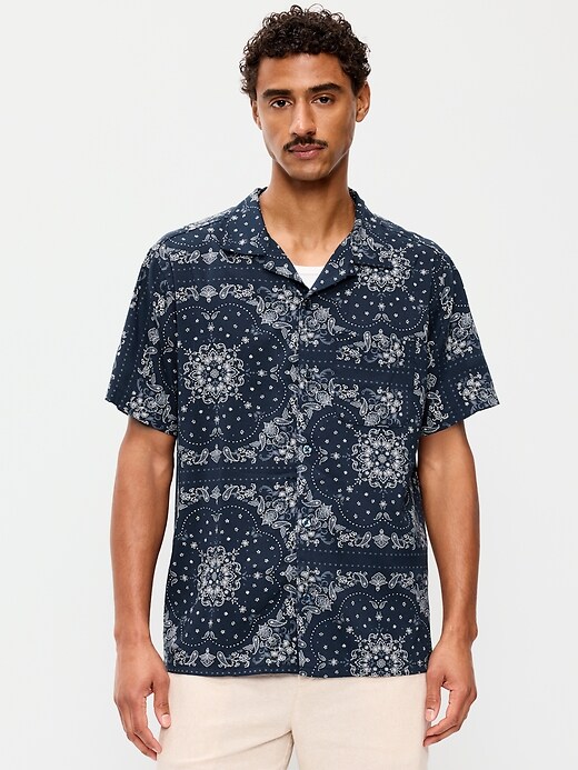 Image number 1 showing, Short-Sleeve Camp Shirt
