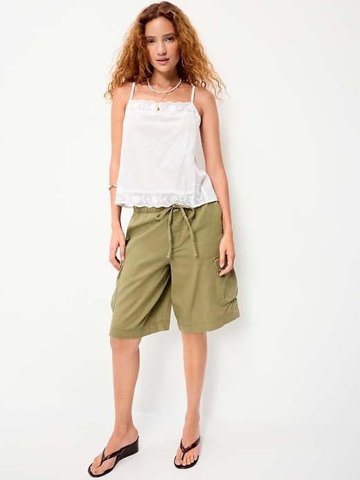 Image number 3 showing, Scalloped-Hem Tank Top