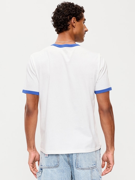 Image number 2 showing, Graphic Ringer T-Shirt