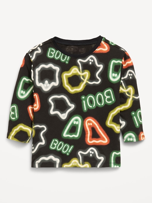 Image number 1 showing, Printed Long-Sleeve Unisex T-Shirt for Toddler