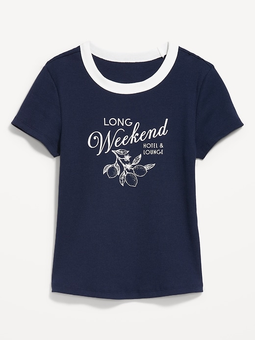 Image number 1 showing, Snug Crop T-Shirt