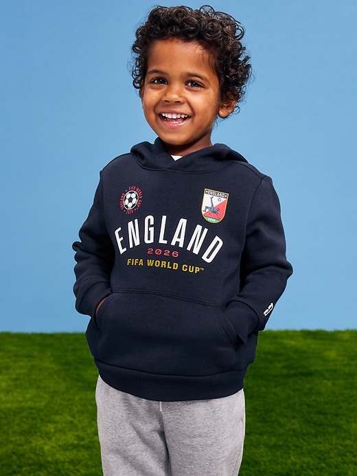 L'image numéro 1 présente Chandail à capuchon de la Coupe du monde de la FIFA 26™, Angleterre pour tout-petit