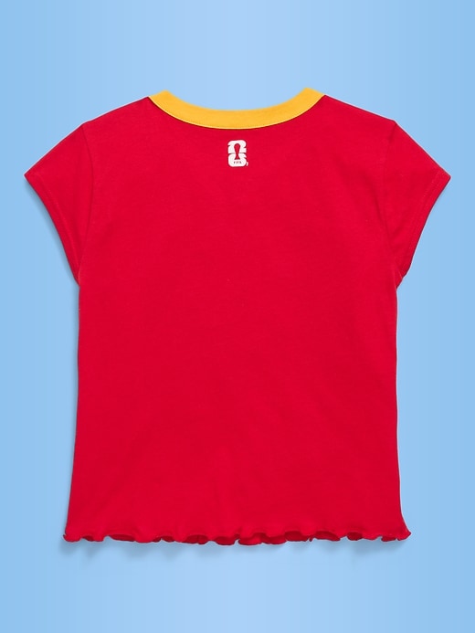 L'image numéro 2 présente T-shirt smocké à imprimé de la Coupe du Monde de la FIFA 26™, Colombie pour fille