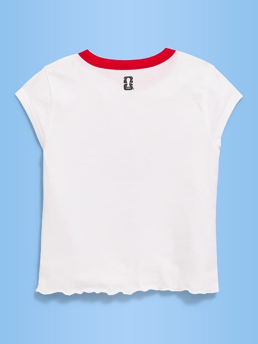 L'image numéro 2 présente T-shirt smocké à imprimé de la Coupe du Monde de la FIFA 2026™, Korea Republic pour fille