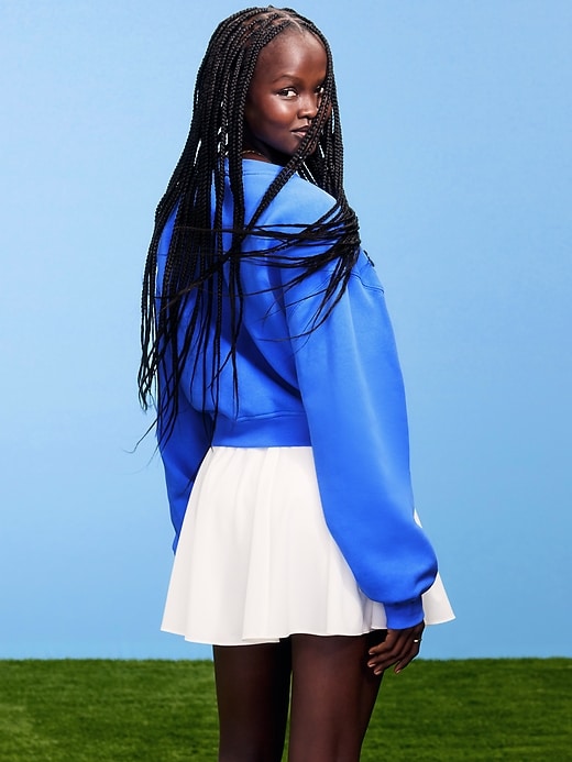 L'image numéro 2 présente Chandail en coton ouaté surdimensionné à imprimé Coupe du Monde de la FIFA 26™, Argentine pour femme