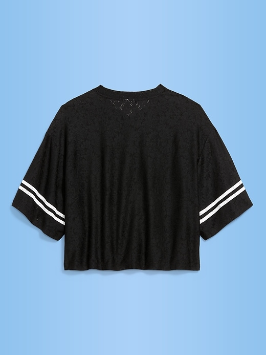 L'image numéro 2 présente T-shirt droit à encolure en V à dentelle Coupe du monde de la FIFA 26™, Japon pour femme
