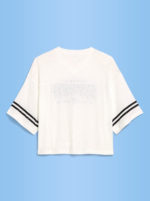 L'image numéro 2 présente T-shirt droit à encolure en V à dentelle Coupe du monde de la FIFA 26™, Allemagne pour femme
