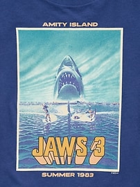 Image number 2 showing, Jaws™ Gender-Neutral Graphic T-Shirt for Kids