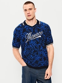 Image number 1 showing, Rugby-Style Sweater Polo