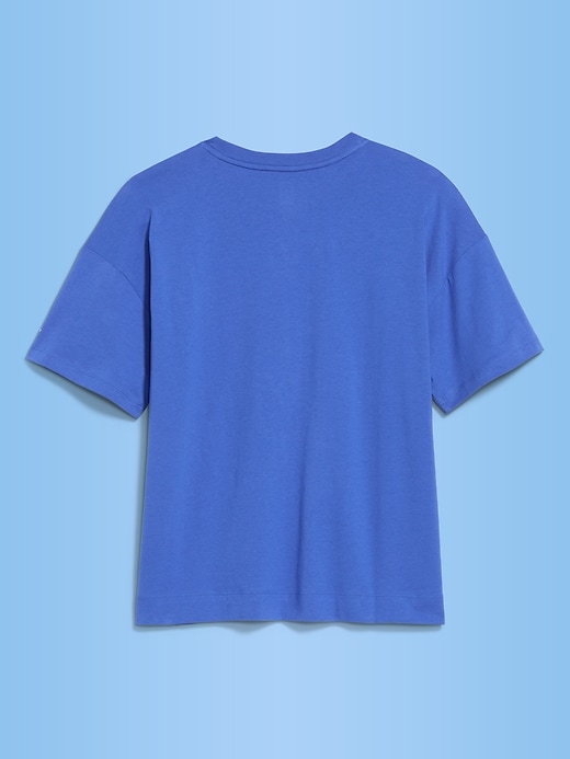 L'image numéro 2 présente T-shirt rétro encolure ras du cou Coupe du monde de la FIFA 26™, France pour femme