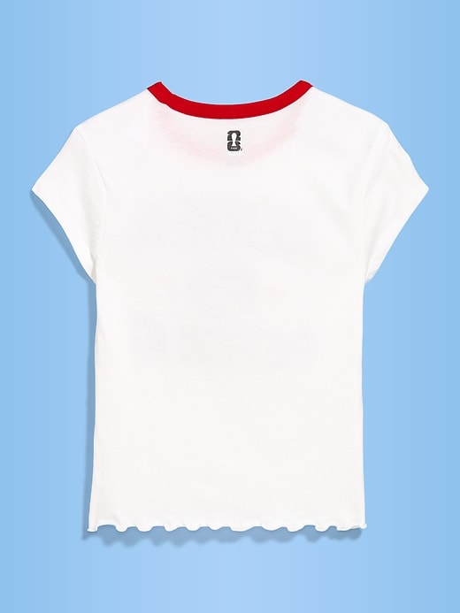 L'image numéro 2 présente T-shirt smocké à imprimé de la Coupe du Monde de la FIFA 2026™, Korea Republic pour femme