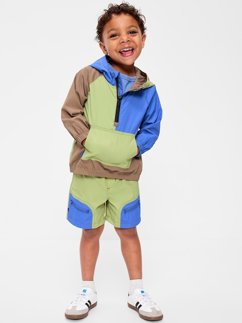 SHORT TECH AVEC POCHE À GLISSIÈRE POUR TOUT-PETIT