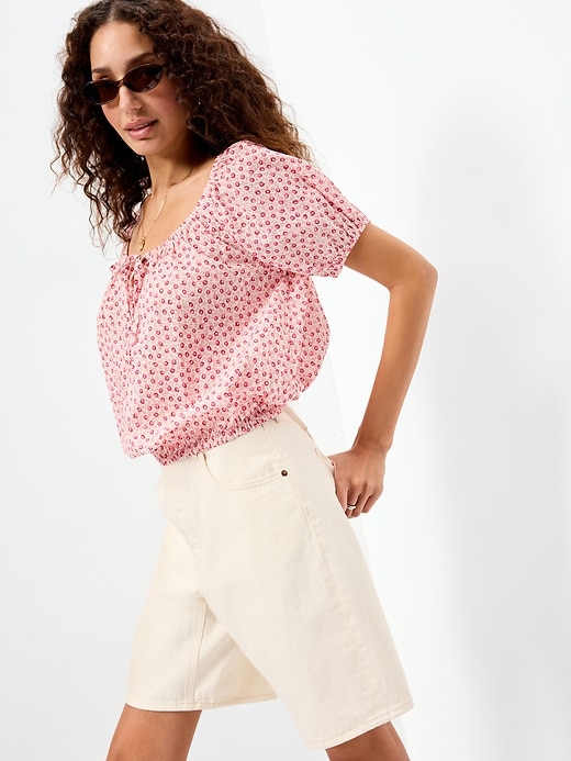Image number 3 showing, Bubble Hem Top