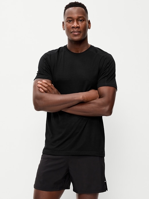 Image number 1 showing, Relaxed Mesh T-Shirt