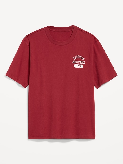 Image number 1 showing, Loose Heavyweight Graphic T-Shirt