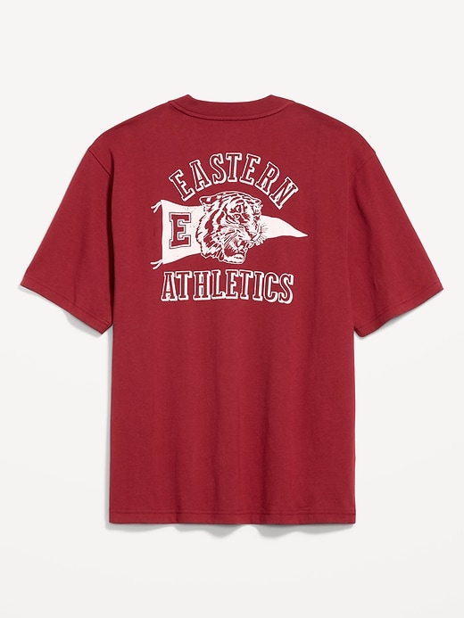 Image number 3 showing, Loose Heavyweight Graphic T-Shirt