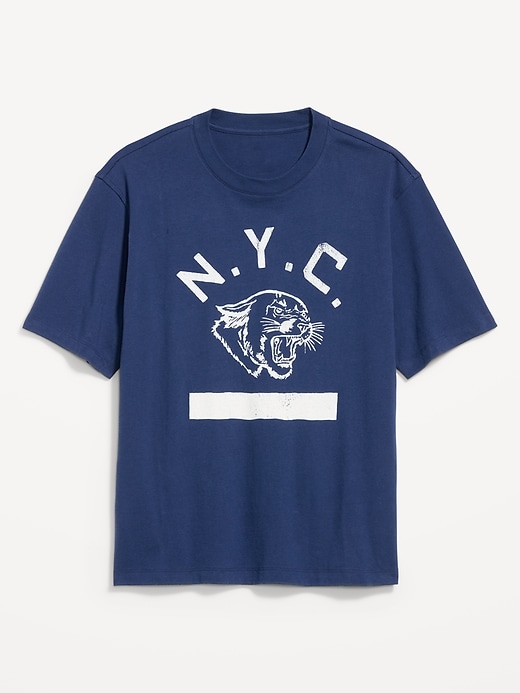 Image number 2 showing, Loose Heavyweight Graphic T-Shirt