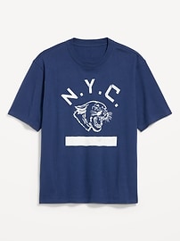 Image number 1 showing, Loose Heavyweight Graphic T-Shirt
