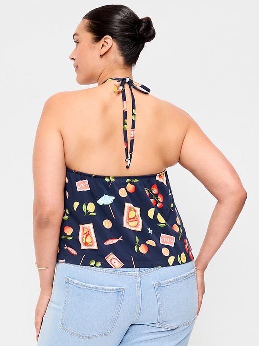 Image number 8 showing, Handkerchief Halter Top
