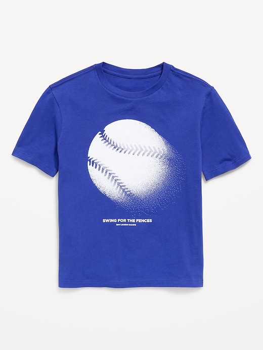 L'image numéro 1 présente T-shirt à manches courtes à imprimé pour garçon
