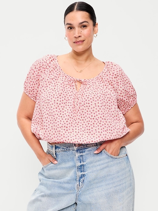 Image number 5 showing, Bubble Hem Top