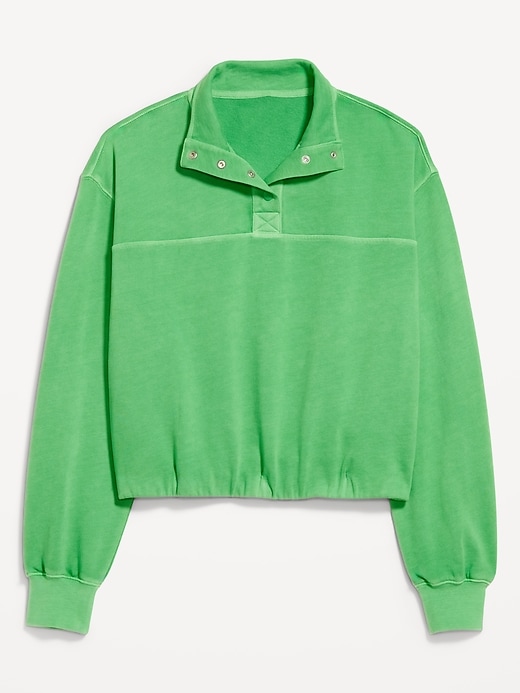 Image number 4 showing, SoComfy Funnel-Neck Sweatshirt