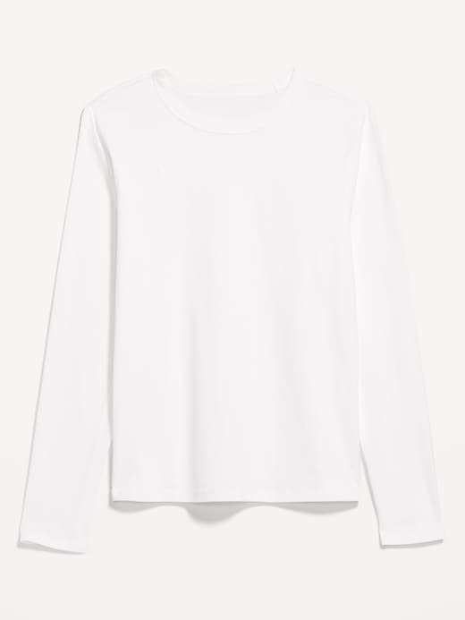 L'image numéro 4 présente T-shirt passe-partout à manches longues