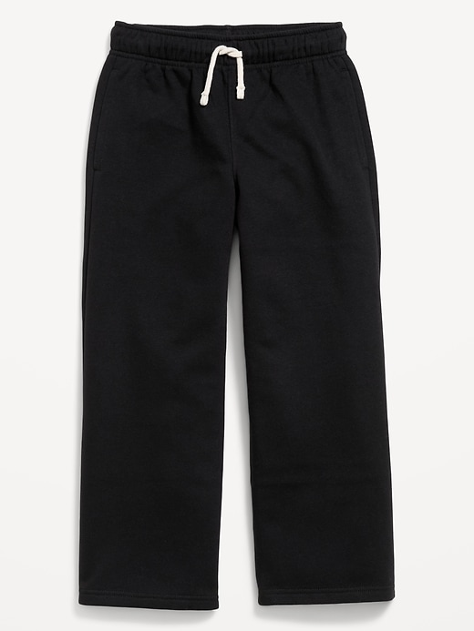 L'image numéro 1 présente Pantalon en coton ouaté coupe très généreuse pour garçon