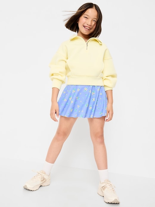 L'image numéro 3 présente Jupe-short à taille haute PowerSoft pour fille