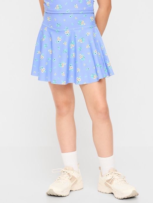L'image numéro 1 présente Jupe-short à taille haute PowerSoft pour fille