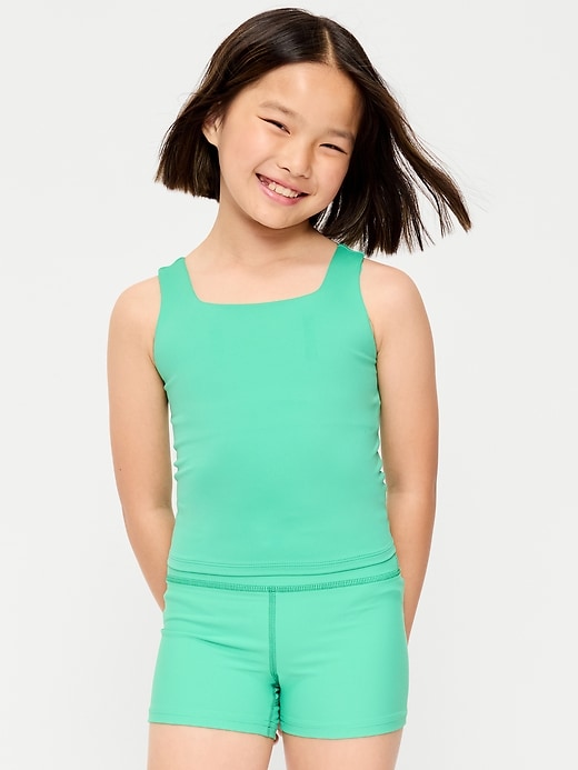 Image number 1 showing, StudioSmooth Longline Sports Bra for Girls