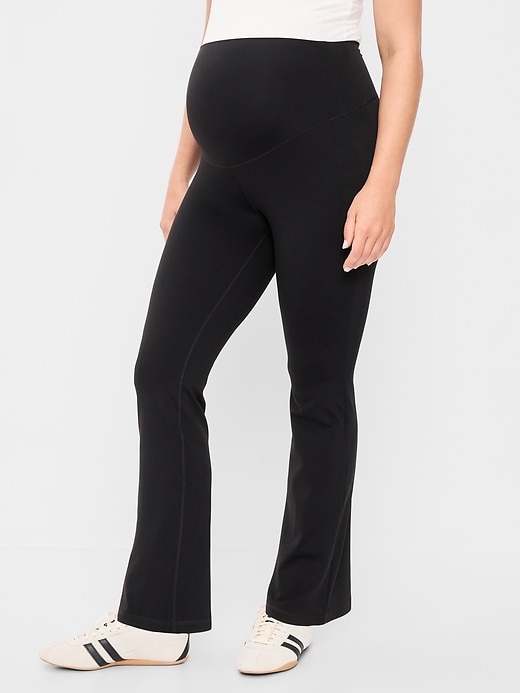 L'image numéro 1 présente Legging évasé StudioSmooth à panneau couvrant de maternité