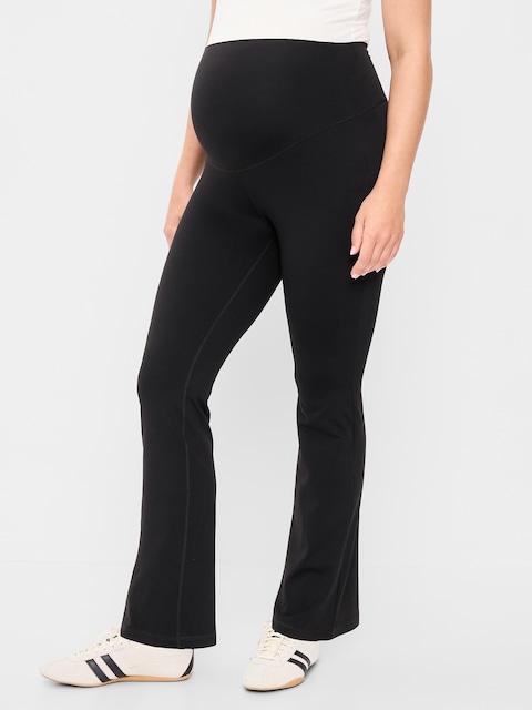 Maternity Full-Panel StudioSmooth Flare Leggings